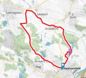 Westenbergweg Karte